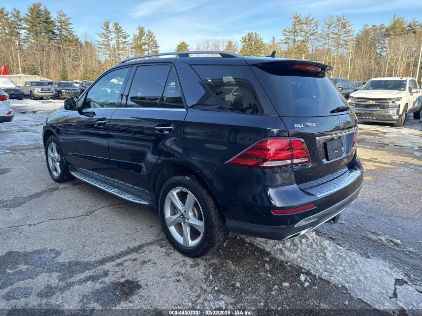 2018 Mercedes-Benz Gle 350 4Matic
