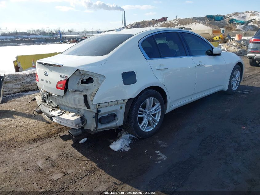 2011 Infiniti G37X