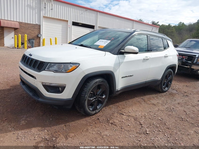 Vin: 3c4njcbb3kt743387, lot: 44803775, jeep compass altitude fwd 20192