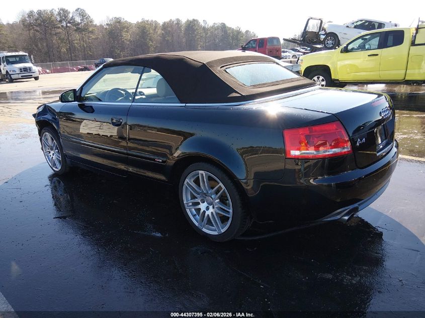 2009 Audi A4 2.0T Cabriolet Quattro