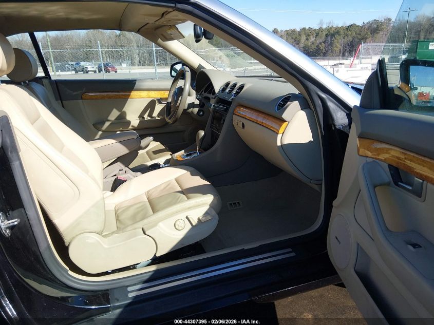 2009 Audi A4 2.0T Cabriolet Quattro