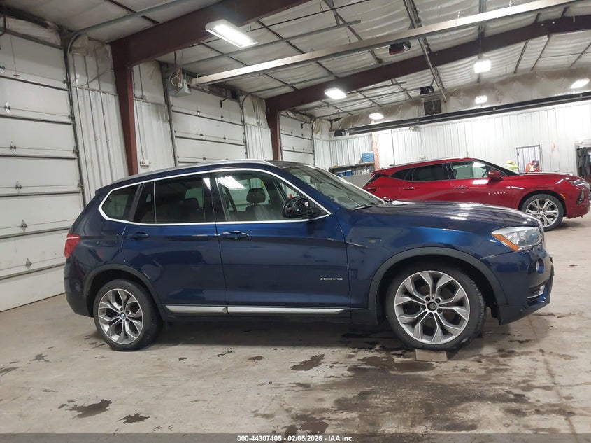 2015 BMW X3 xDrive28I VIN: 5UXWX9C59F0D51405 Lot: 44307405