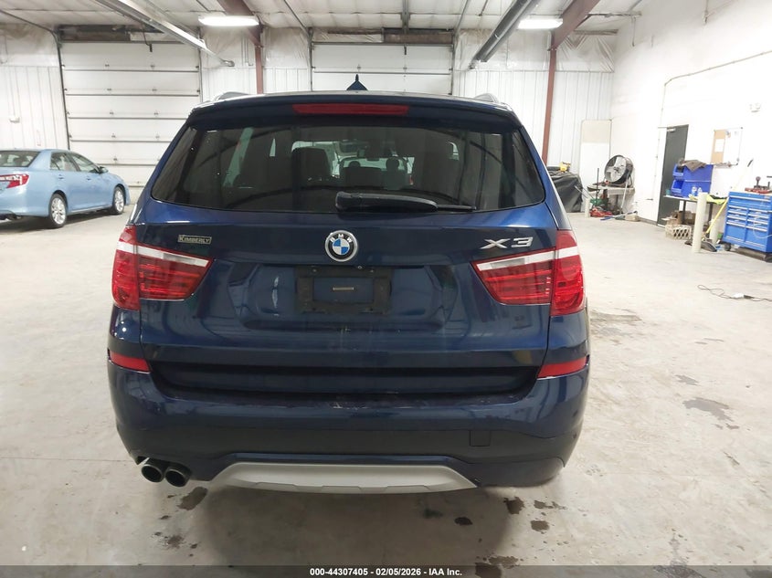 2015 BMW X3 xDrive28I VIN: 5UXWX9C59F0D51405 Lot: 44307405