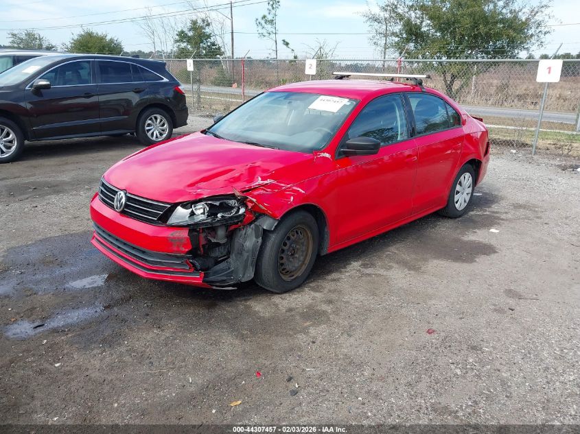 2015 Volkswagen Jetta 2.0L S