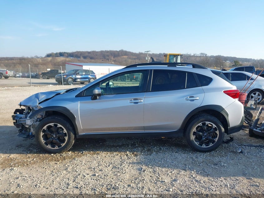2023 Subaru Xv 2.0 Crosstrek Premium silver Lot 111044307485 Vin JF2GTAEC0PH299159