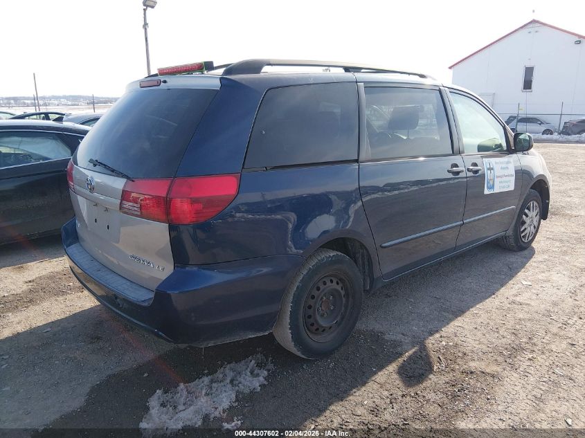 2004 Toyota Sienna Le