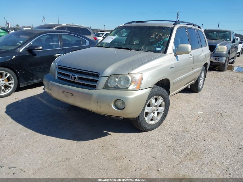 2001 Toyota Highlander V6