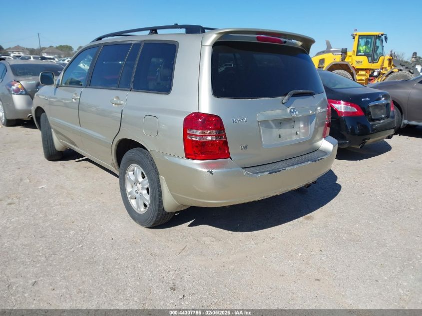 2001 Toyota Highlander V6