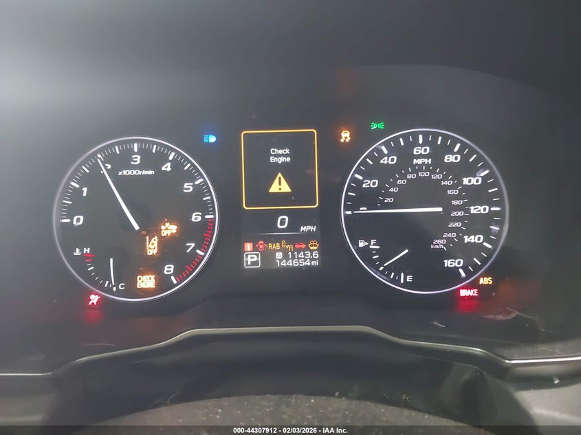 2020 SUBARU OUTBACK auction photo 7