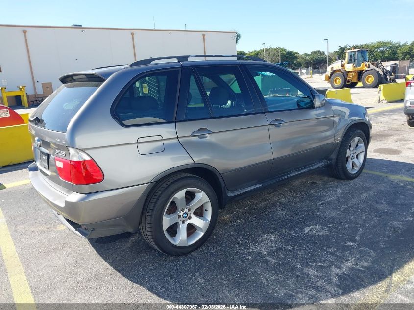 2006 BMW X5 4.4I