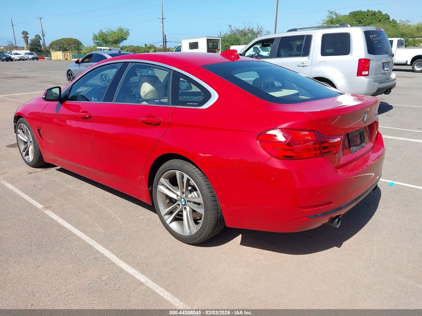 Vin: wba4b1c51gg242495, lot: 44804425, bmw 435i gran coupe 20163