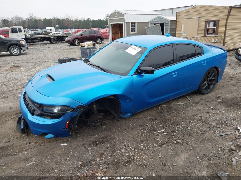 Vin: 2c3cdxhg9kh519403, lot: 44804511, dodge charger gt rwd 20192