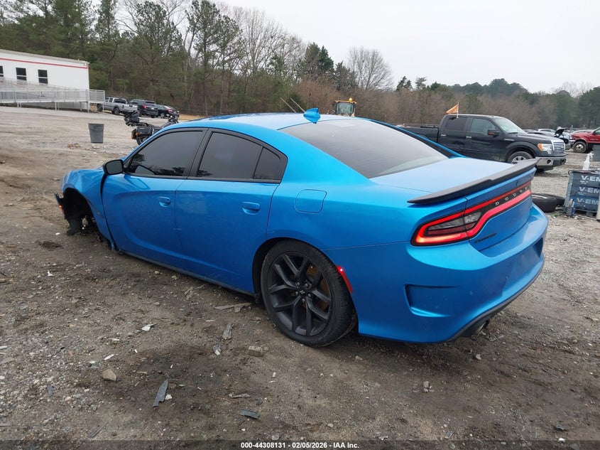 Vin: 2c3cdxhg9kh519403, lot: 44804511, dodge charger gt rwd 20193