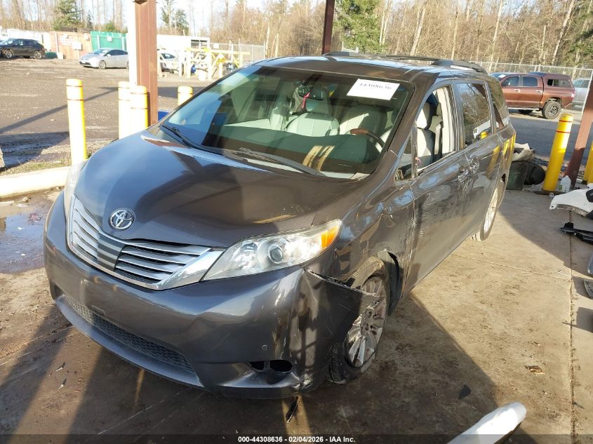 2013 Toyota Sienna Limited V6 7 Passenger