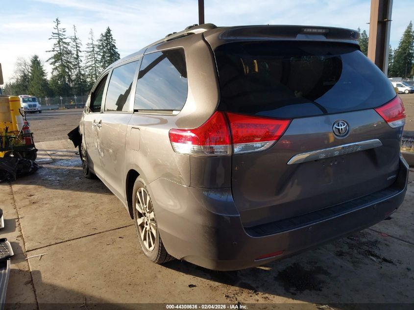 2013 Toyota Sienna Limited V6 7 Passenger