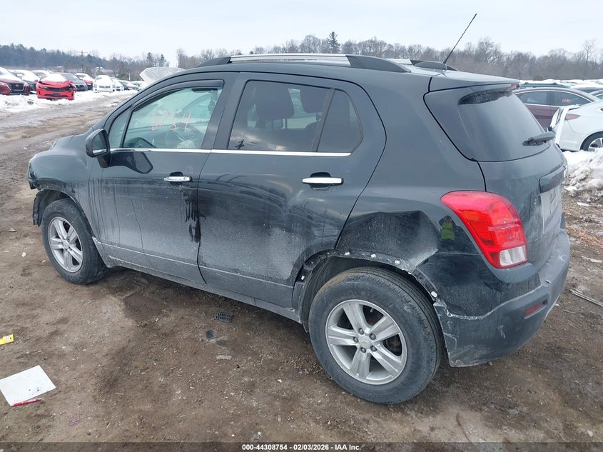 Vin: kl7cjrsb4fb106085, lot: 44805134, chevrolet trax lt 20153