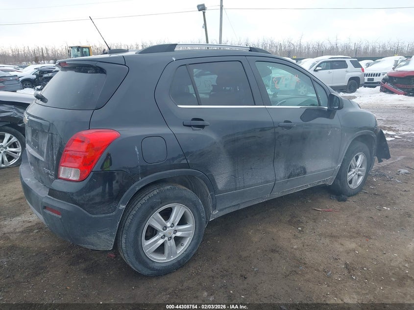 Vin: kl7cjrsb4fb106085, lot: 44805134, chevrolet trax lt 20154