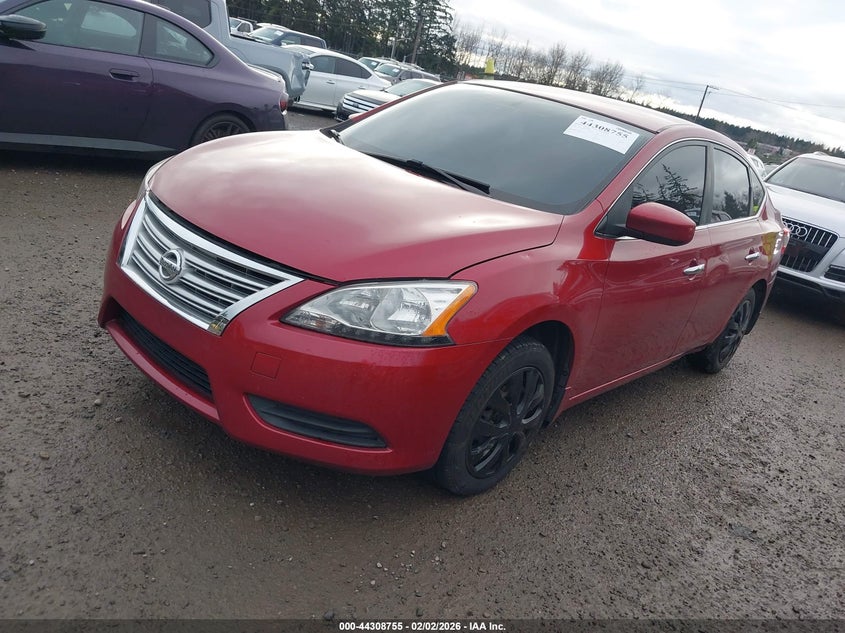 2014 Nissan Sentra Fe+ S/Fe+ Sv/S/Sl/Sr/Sv