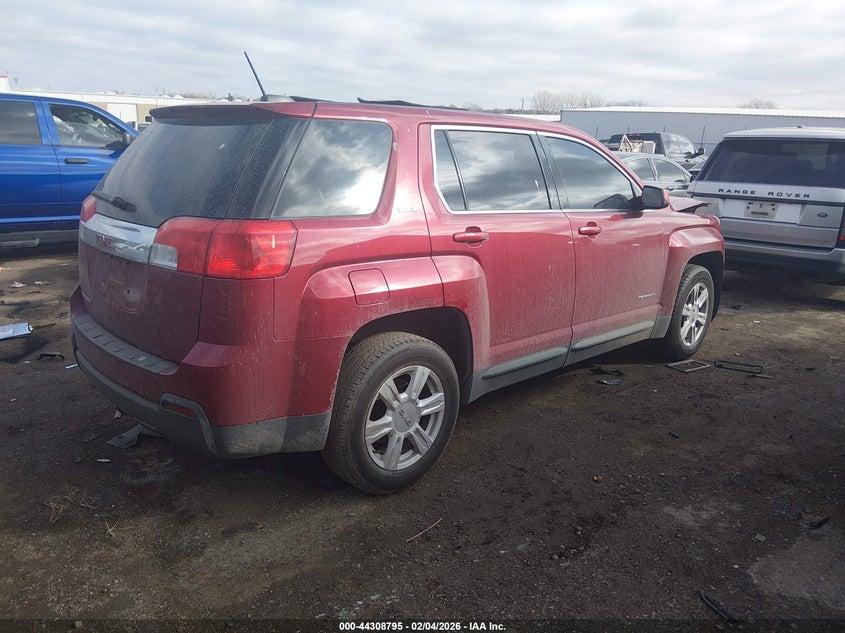 2GKALMEK1F6319277 2015 Gmc Terrain 2.4 Sle-1 red