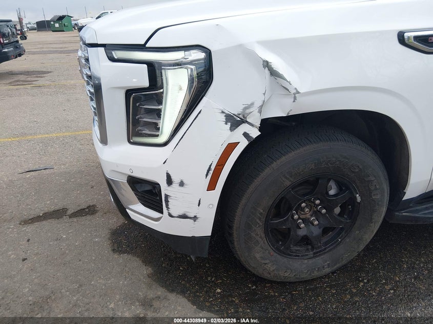 2025 Gmc Yukon 6.2 Xl 4Wd Denali white Lot 111044308949 Vin 1GKS2JRL6SR212054