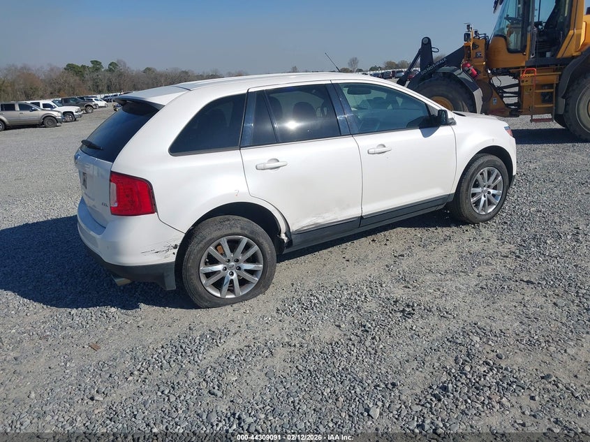 Vin: 2fmdk3jc3dbb09316, lot: 44805471, ford edge sel 20134