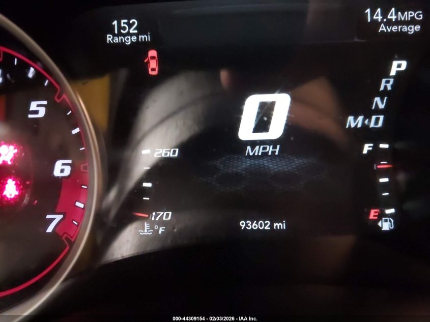 2016 Dodge Charger Srt 392 VIN: 2C3CDXEJ8GH241441 Lot: 44309154