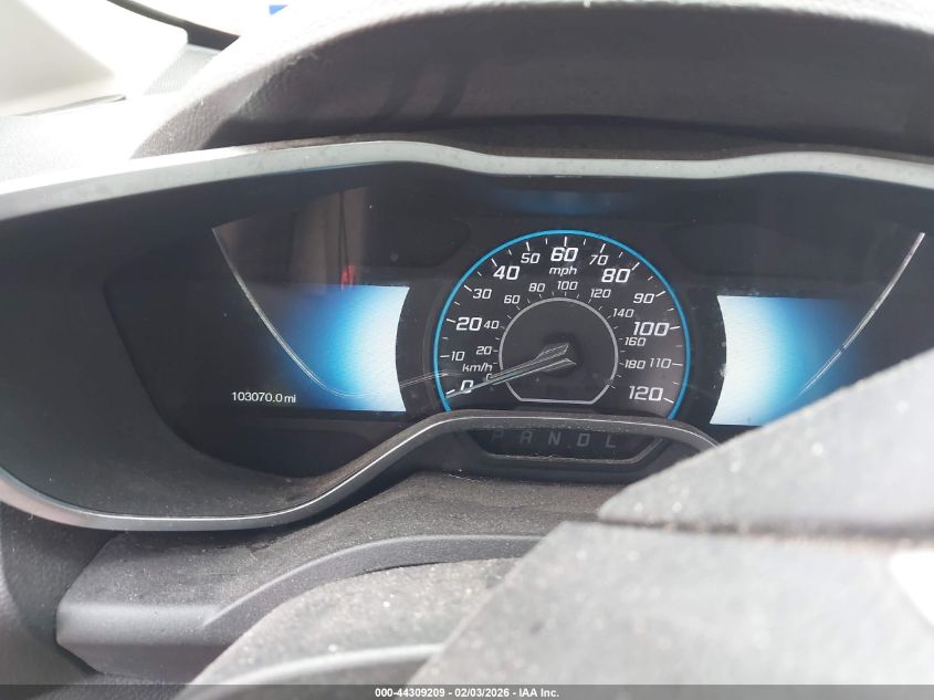 2013 Ford C-Max Hybrid Se VIN: 1FADP5AU8DL544607 Lot: 44309209