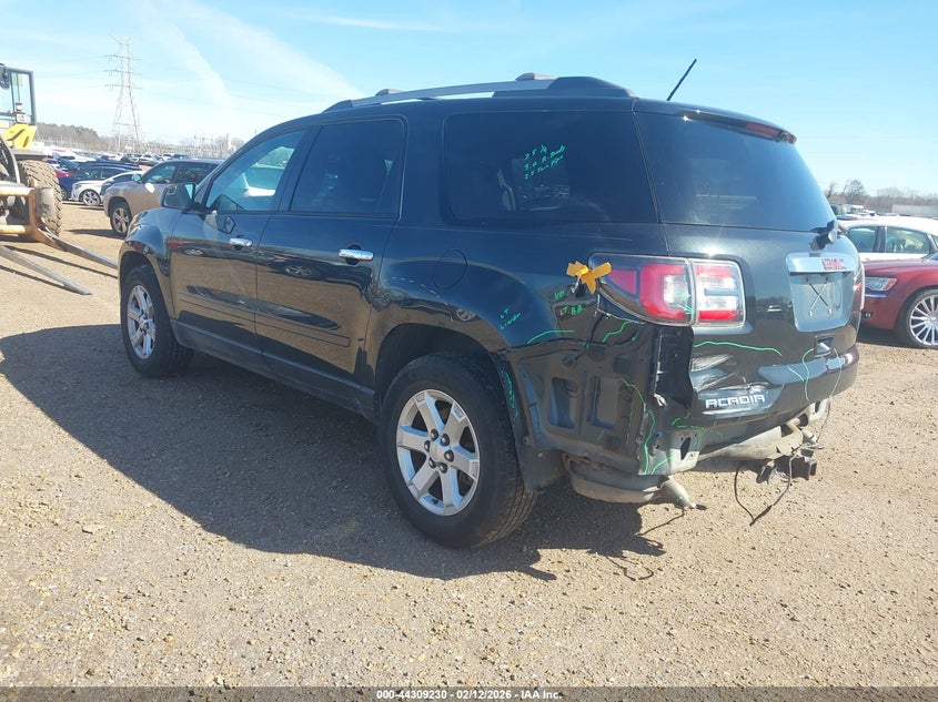 Vin: 1gkkrpkd3ej258137, lot: 44805610, gmc acadia sle-2 20143