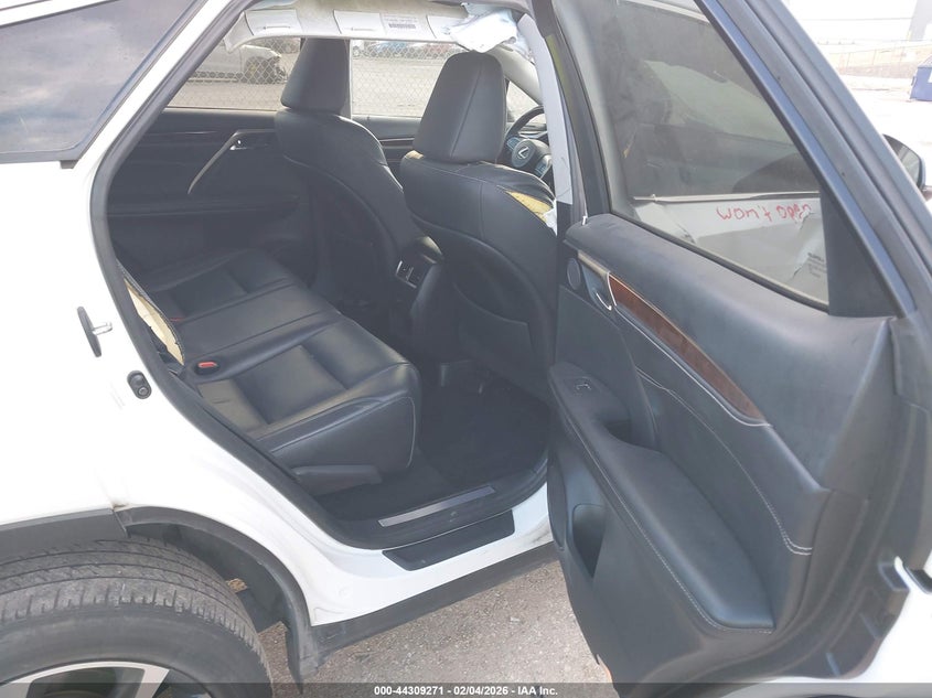 2018 Lexus Rx 3.5 Rx 350 white Lot 111044309271 Vin 2T2ZZMCA3JC094497