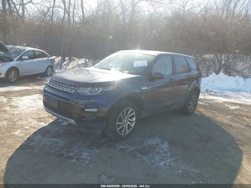 2016 Land Rover Discovery Sport Hse