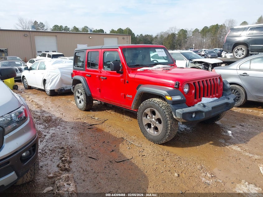 2019 Jeep Wrangler Unlimited Sport S 4X4