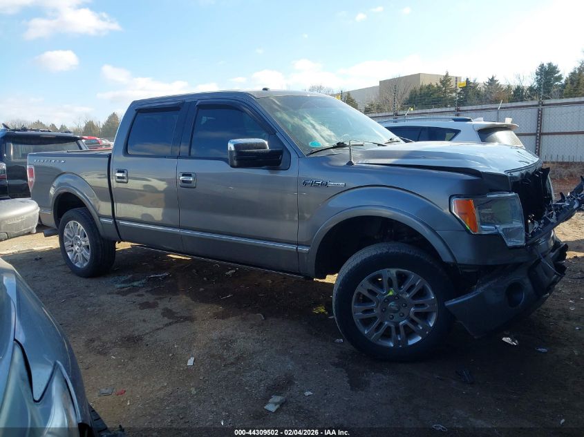 2012 Ford F-150 Platinum VIN: 1FTFW1EFXCFA74474 Lot: 44309502