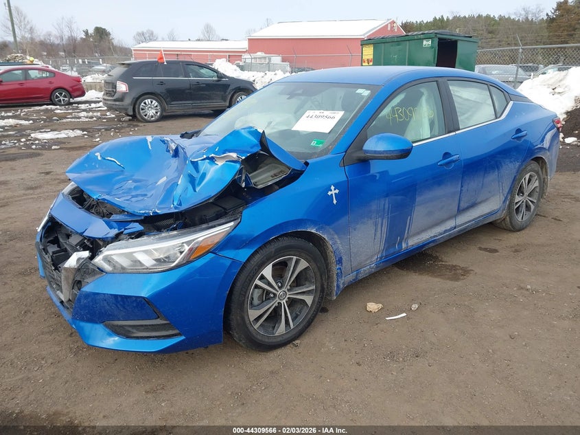 2022 Nissan Sentra Sv Xtronic Cvt