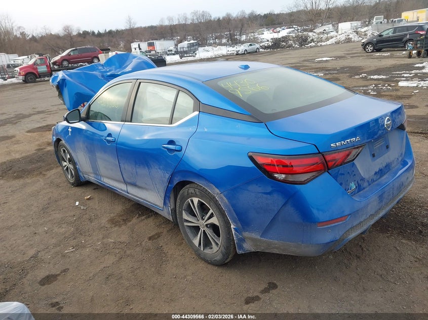 2022 Nissan Sentra Sv Xtronic Cvt