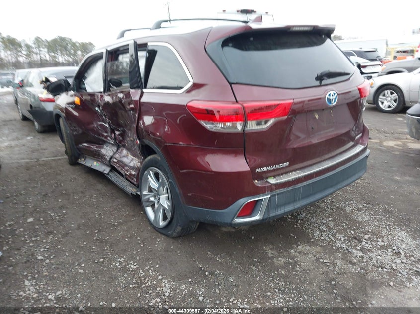 2018 Toyota Highlander Hybrid Limited