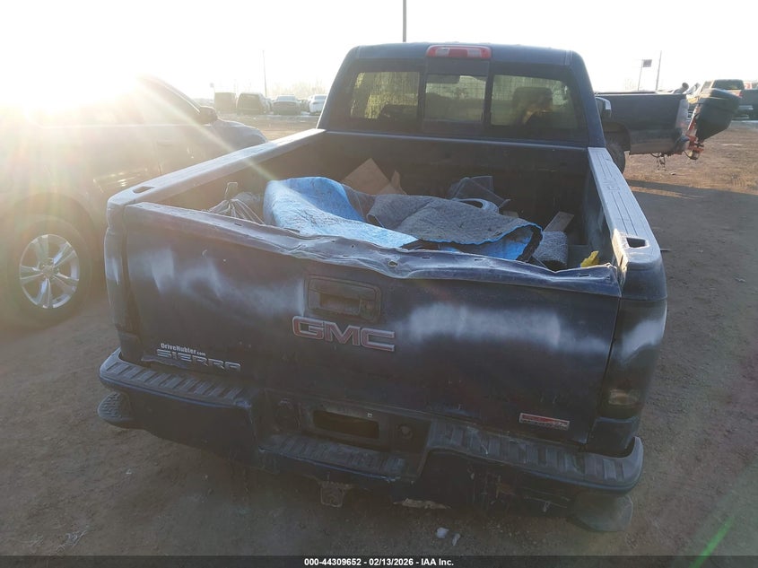 GMC SIERRA 1500 2016 VIN 1GTV2NEC3GZ156877
