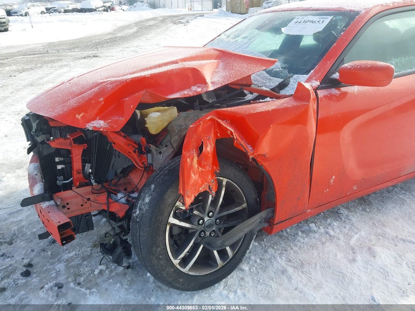 2019 Dodge Charger 3.6 Sxt Awd red Lot 111044309653 Vin 2C3CDXJG4KH533364