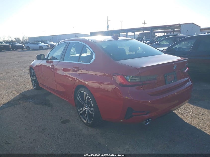 2020 BMW 3er 2.0 330I red Lot 111044309666 Vin WBA5R1C05LFH46295
