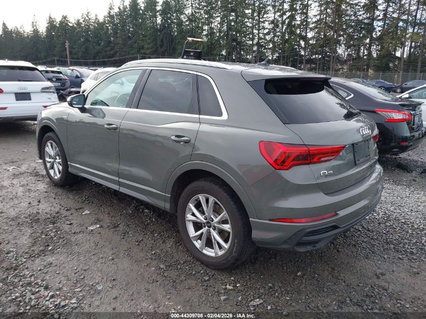 2023 Audi Q3 Premium 45 Tfsi S Line Quattro Tiptronic