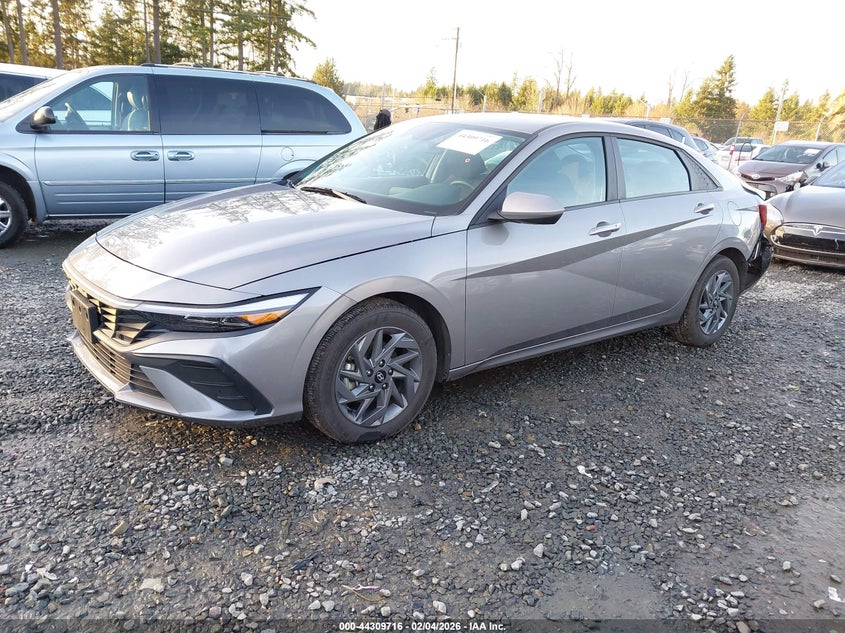 2024 Hyundai Elantra Hybrid Blue