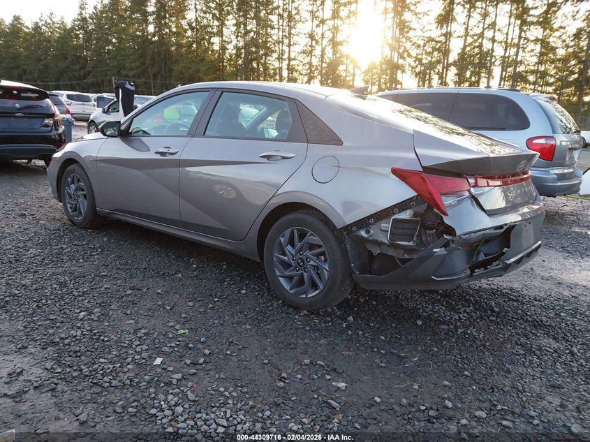 2024 Hyundai Elantra Hybrid Blue