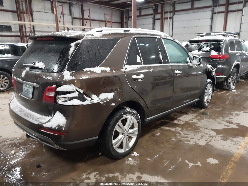 2013 Mercedes-Benz Ml 350 4Matic