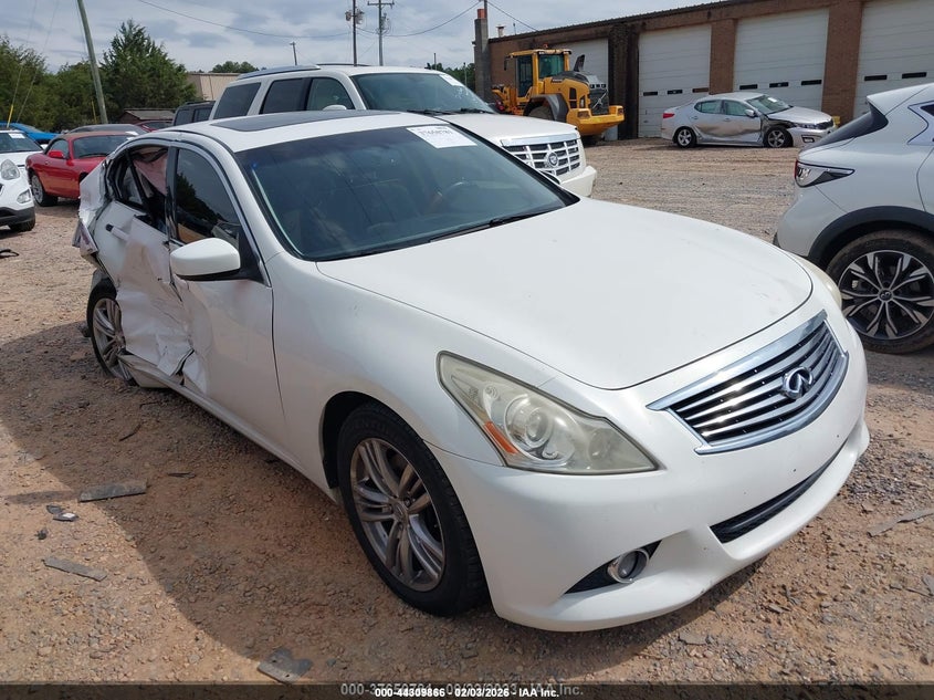 2011 INFINITI G37X