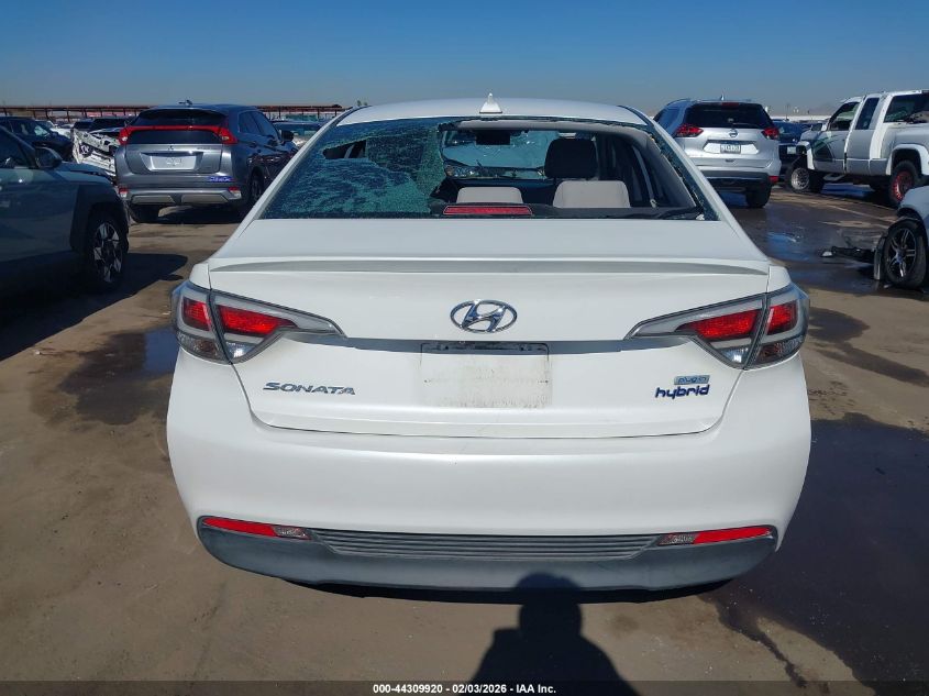 2016 Hyundai Sonata Plug-In Hybrid VIN: KMHE14L21GA029529 Lot: 44309920