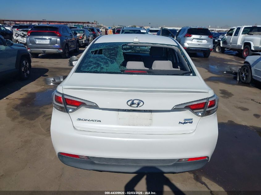 2016 Hyundai Sonata Plug-In Hybrid VIN: KMHE14L21GA029529 Lot: 44309920