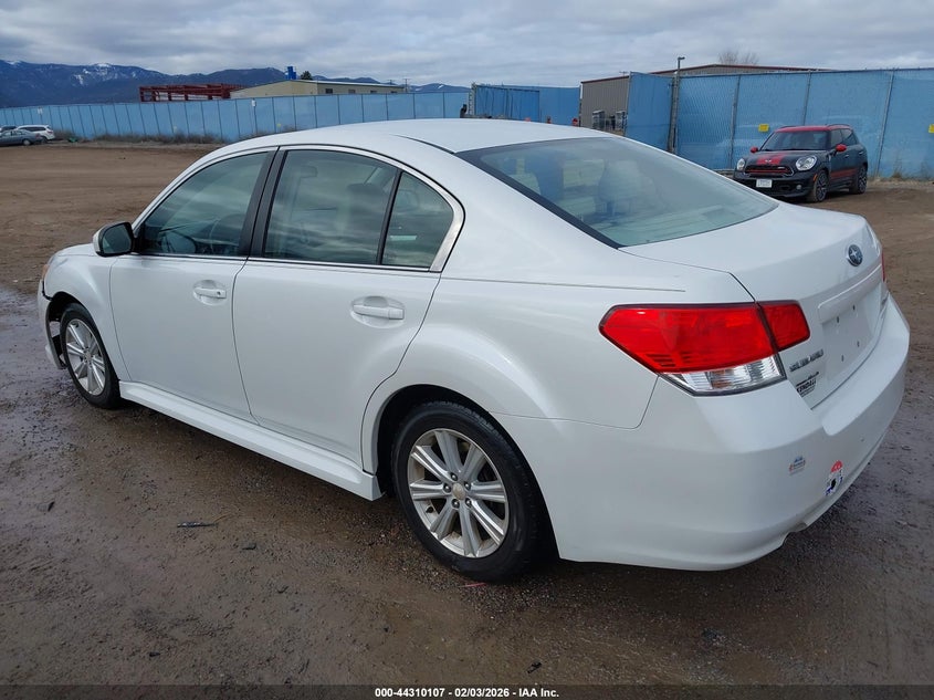 2012 Subaru Legacy 2.5I Premium