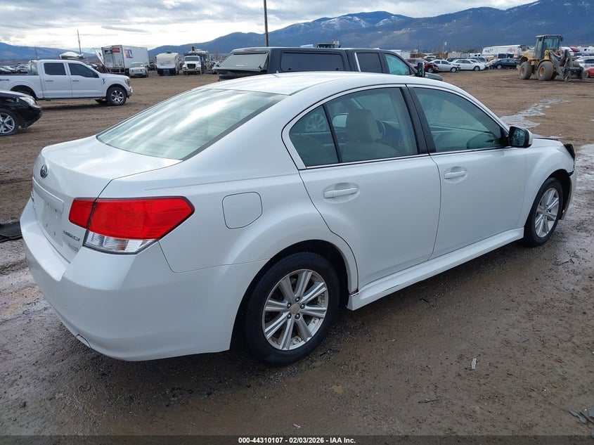 2012 Subaru Legacy 2.5I Premium