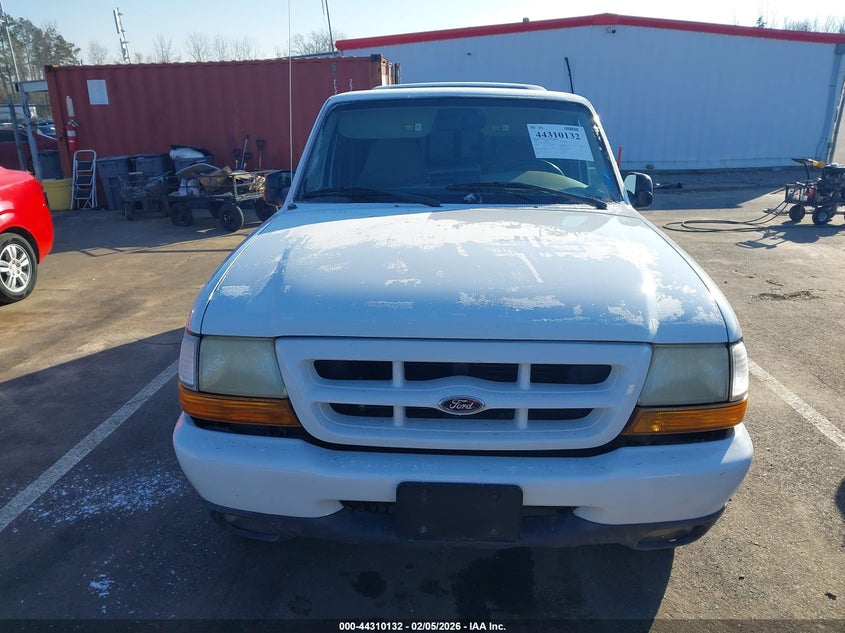 1999 Ford Ranger Xl/Xlt VIN: 1FTYR14V6XPB16566 Lot: 44310132
