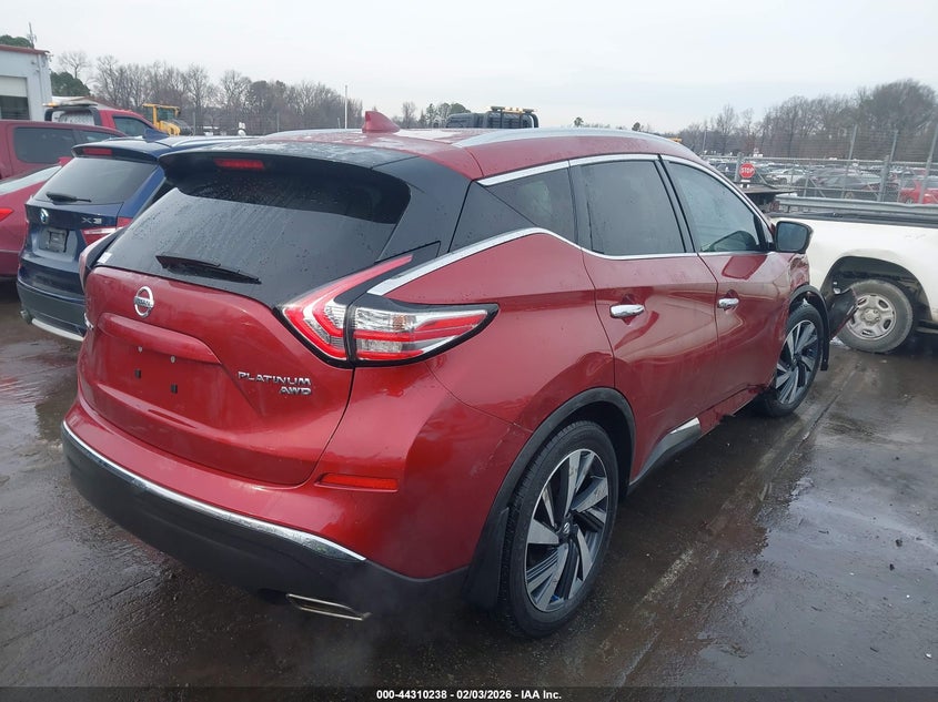 2016 Nissan Murano Platinum