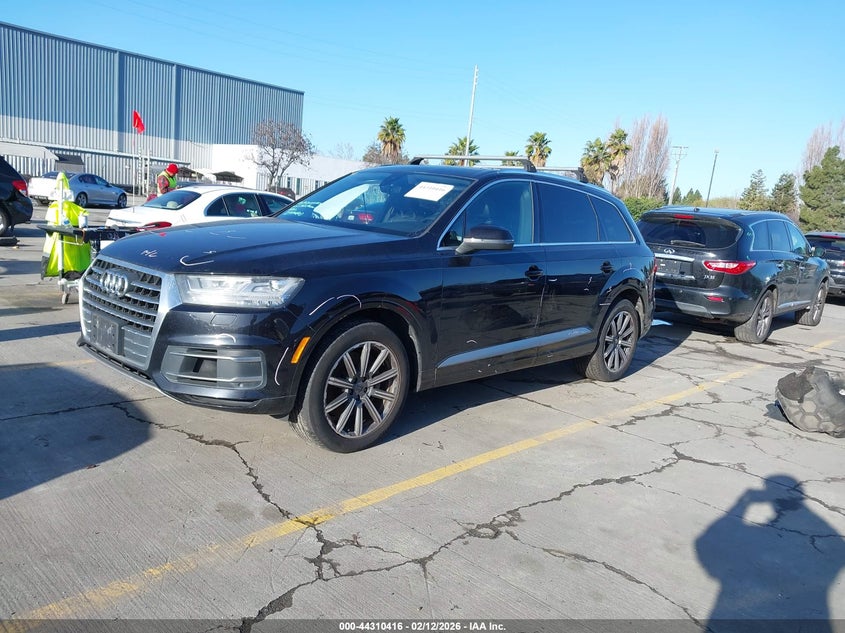 Vin: wa1laaf79hd024249, lot: 44806796, audi q7 3.0t premium 20172